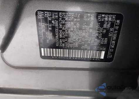 2023 Nissan Rogue Platinum Intelligent Awd from USA, damaged, VIN JN8BT3DD9PW320704